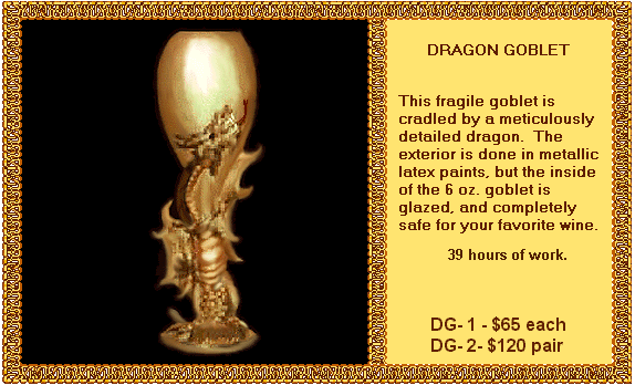 DRAGON GOBLET